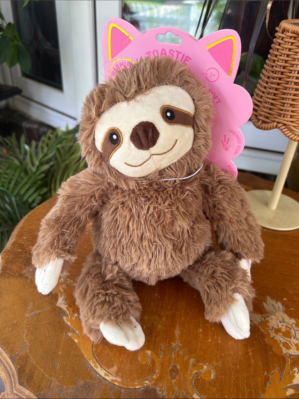 Warmies Junior Sloth Plush